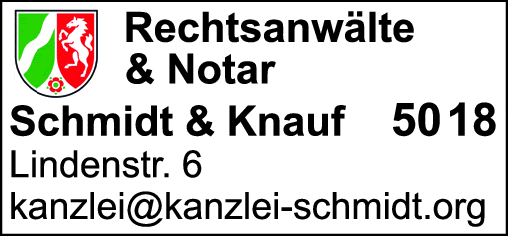 Kundenbild groß 1 Bürogemeinschaft Schmidt & Knauf Rechtsanwälte & Notar