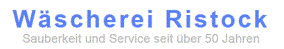 Kundenlogo von Ristock Marion Wäscherei