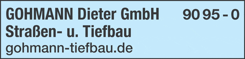 Kundenbild groß 1 Dieter Gohmann GmbH Bauunternehmen