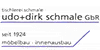 Kundenlogo von udo+dirk schmale GbR Tischlermeisterbetrieb Kundenlogo von udo+dirk schmale GbR Tischlermeisterbetrieb