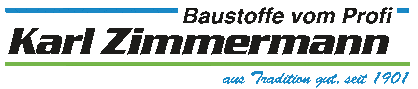 Kundenlogo von Zimmermann GmbH & Co. KG Baustoffe
