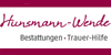 Kundenlogo von Hunsmann-Wende Bestattungen