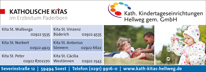 Kundenbild groß 1 Kath. Kindertageseinrichtungen Hellweg gem. GmbH