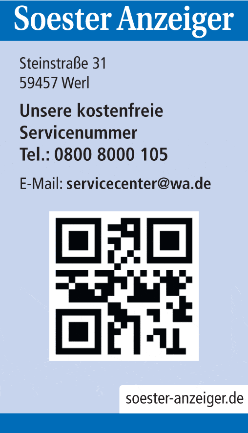 Kundenbild groß 1 Westfälischer Anzeiger Verlagsgesellschaft mbH & Co. KG