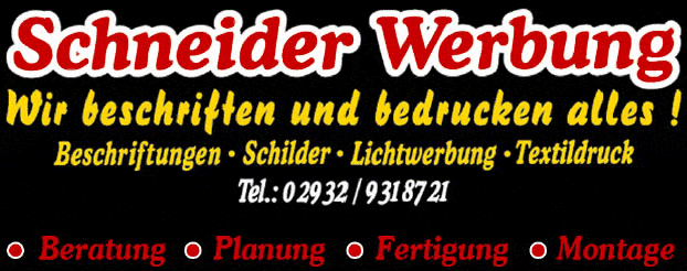 Kundenbild groß 1 Schneider Werbung