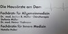 Kundenlogo von Die Hausärzte am Dom - Dr. Jochen Müller, Stefanie Müller , Natalia Huber u. Maria Schlummer