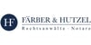 Kundenlogo von Färber u. Hutzel Rechtsanwälte und Notare