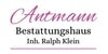 Kundenlogo von Beerdigung Pietät Antmann - Inh. Ralph Klein