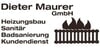 Kundenlogo von Heizung-Sanitär Dieter Maurer GmbH Badsanierung-Kundendienst