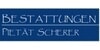 Kundenlogo von Bestattungen Pietät Scherer