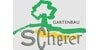 Kundenlogo von Gartenbau Scherer-Landschaftsbau