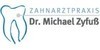 Kundenlogo von Zyfuß Michael Dr.med.dent. Zahnarzt