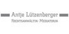 Kundenlogo von Lützenberger Antje Rechtsanwältin, Mediatorin