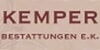 Kundenlogo von Kemper e.K. Bestattungen Inh. Udo Andriessen