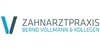 Kundenlogo von Vollmann Bernd & Kollegen Zahnarztpraxis