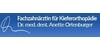 Kundenlogo von Ortenburger Anette Dr. Fachzahnärztin für Kieferorthopädie