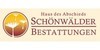 Kundenlogo von Schönwälder Bestattungen