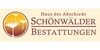 Kundenlogo von Schönwälder Bestattungen