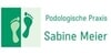 Kundenlogo von Podologische Praxis Sabine Meier