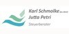 Kundenlogo von Schmolke Karl u. Petri Jutta Steuerberater