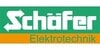 Kundenlogo von Schäfer Elektrotechnik Kundendienst