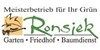 Kundenlogo von Ronsiek Garten Friedhof Baum GmbH