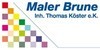 Kundenlogo von Maler Brune Meisterbetrieb Inh. Thomas Köster e.K.