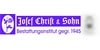 Kundenlogo von Bestattungsinstitut Christ & Sohn, Inhaber und Bestattermeister Stefan Christ