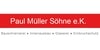 Kundenlogo von Paul Müller Söhne e.K. Glaserei Schreinerei