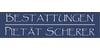 Kundenlogo von Bestattungen Pietät Scherer