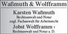 Kundenlogo von Karsten Waßmuth Rechtsanwalt und Notar u. , Jobst Wolfframm †