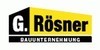Kundenlogo von Günter Rösner GmbH & Co. KG Bauunternehmen