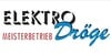 Kundenlogo von Elektro Dröge GmbH