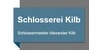 Kundenlogo von Kilb Alexander Schlosserei Reparaturen Kunstschmiede Zäune Tore Geländer