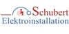 Kundenlogo von Schubert Elektroinstallation