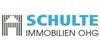 Kundenlogo von Schulte Immobilien OHG + Schulte Objektpflege GbR