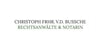 Kundenlogo von Frhr. v. d. Bussche Christoph Rechtsanwälte & Notarin