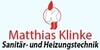 Kundenlogo von Klinke Matthias Sanitär u. Heizung