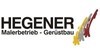 Kundenlogo von Hegener Malerbetrieb-Gerüstbau GmbH