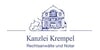 Kundenlogo von Anwaltskanzlei Krempel, A. Krempel & M. Nippert Fachanwälte Notar Rechtsanwälte