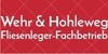 Kundenlogo von Wehr & Hohleweg Fliesenlegerfachbetrieb