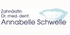 Kundenlogo von Schwelle Annabelle Dr. med.dent. Zahnärztin