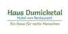 Kundenlogo von Hotel Restaurant Haus Dumicketal Familie Martin Lütticke