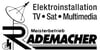 Kundenlogo von Rademacher Reiner Elektro-Meisterbetrieb