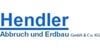 Kundenlogo von Hendler Abbruch und Erdbau GmbH & Co. KG