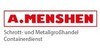 Kundenlogo von A. Menshen GmbH & Co. KG Entsorgungsfachbetrieb