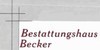 Kundenlogo von Becker Dirk Tischlerei u. Bestattungen