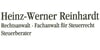 Kundenlogo von Reinhardt Heinz-Werner Steuerberater Rechtsanwalt Fachanwalt für Steuerrecht