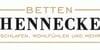 Kundenlogo von Betten Hennecke - schlafen, wohlfühlen und mehr