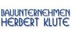 Kundenlogo von Klute Herbert Bauunternehmen